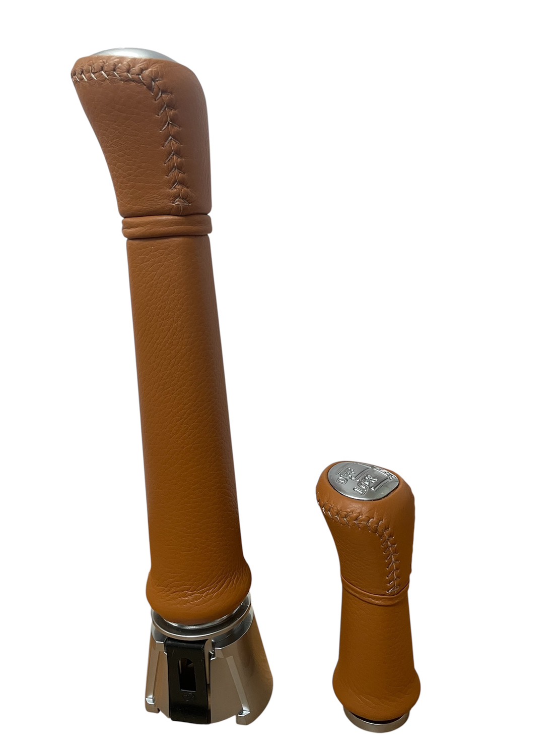 Gear Lever & Knob Set (Tan Leather)