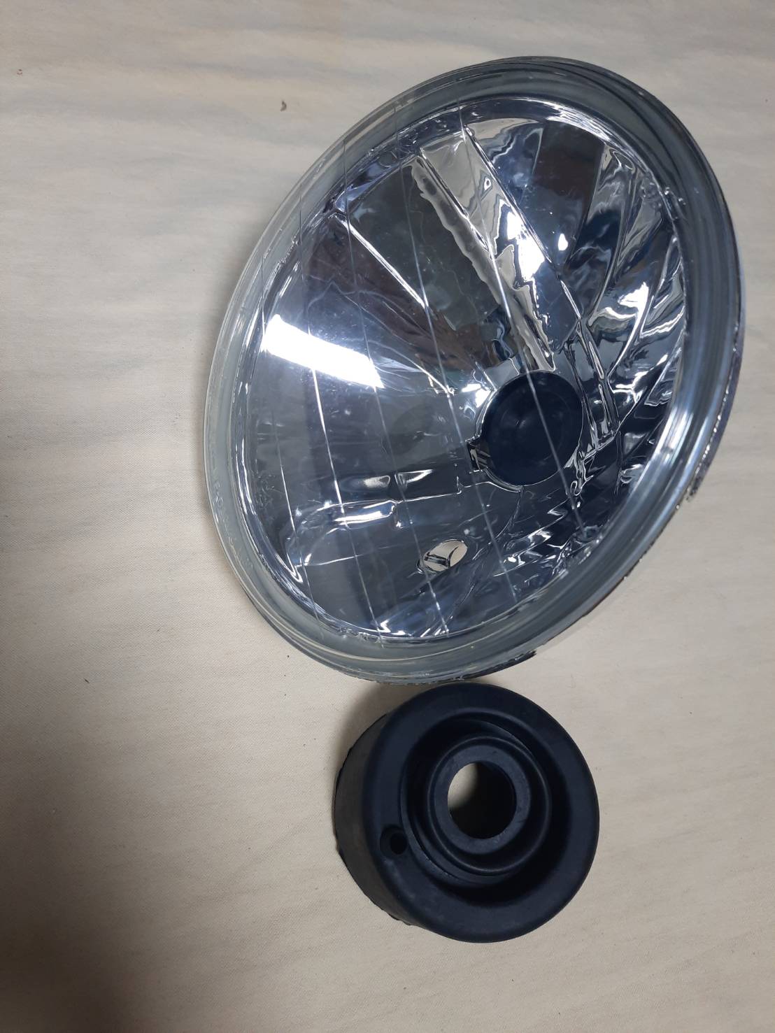 Headlamp Crystal Lens Left