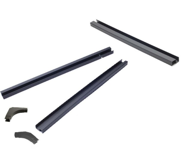 Roof Glass Channel Set Left