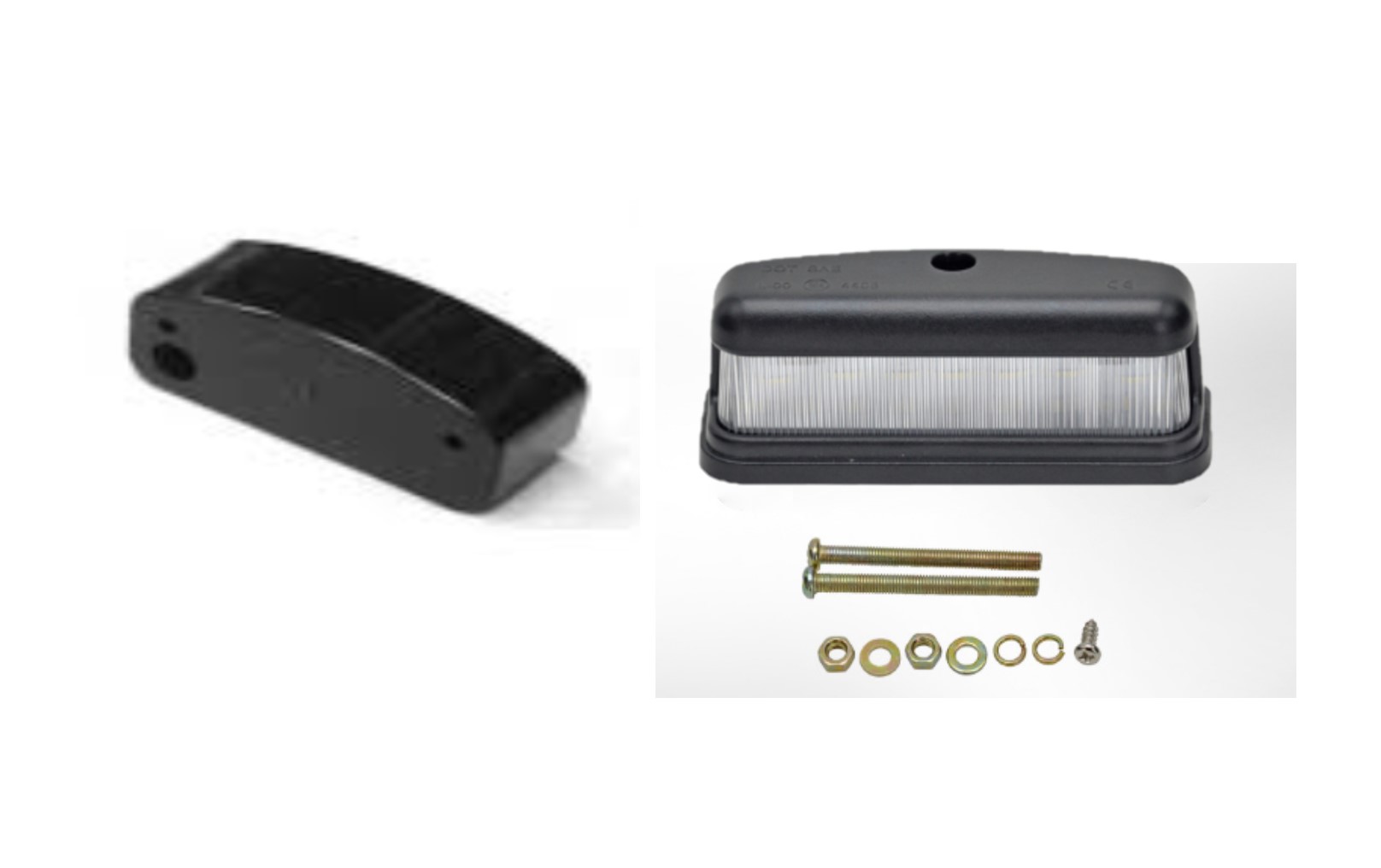 Number Plate Light LED Narrow Kit
