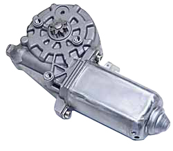 Window Regulator Motor Chrome