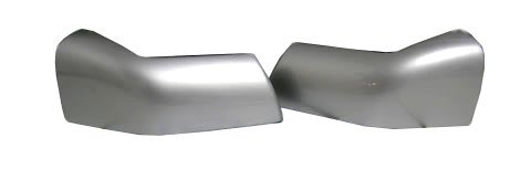 Mirror Cover Silver Pair